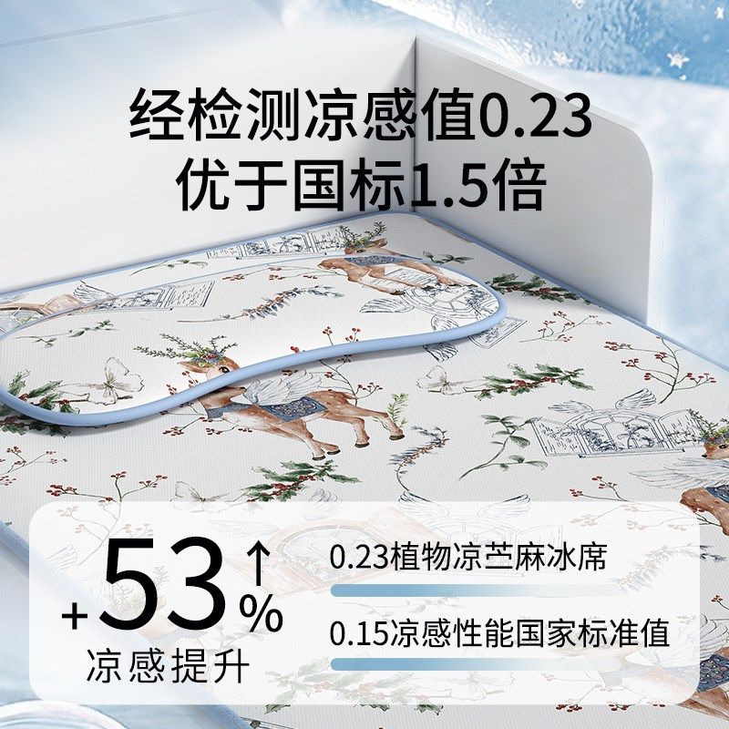 婴儿苎麻凉席宝宝a类防螨夏季儿童凉K垫婴儿床幼儿园午睡席子,婴童用品,婴童凉席系列,淘宝优惠券,粉丝福利购,淘宝优惠卷