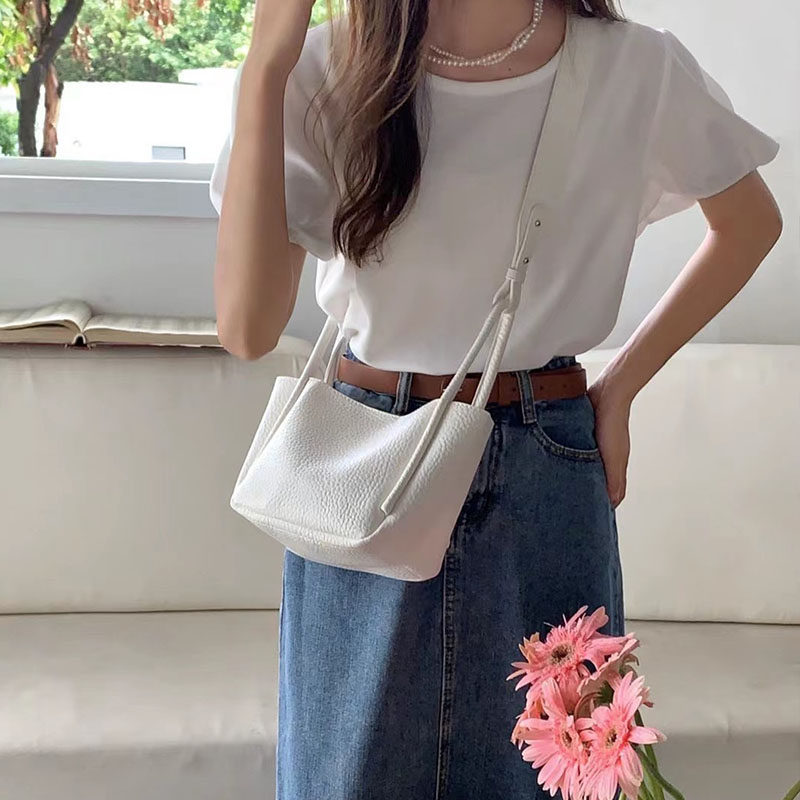 上班小拎包轻便菜篮子女包水桶包包2023新款软皮包手提.夏单肩斜,箱包皮具/热销女包/男包,水桶包,淘宝优惠券,粉丝福利购,淘宝优惠卷