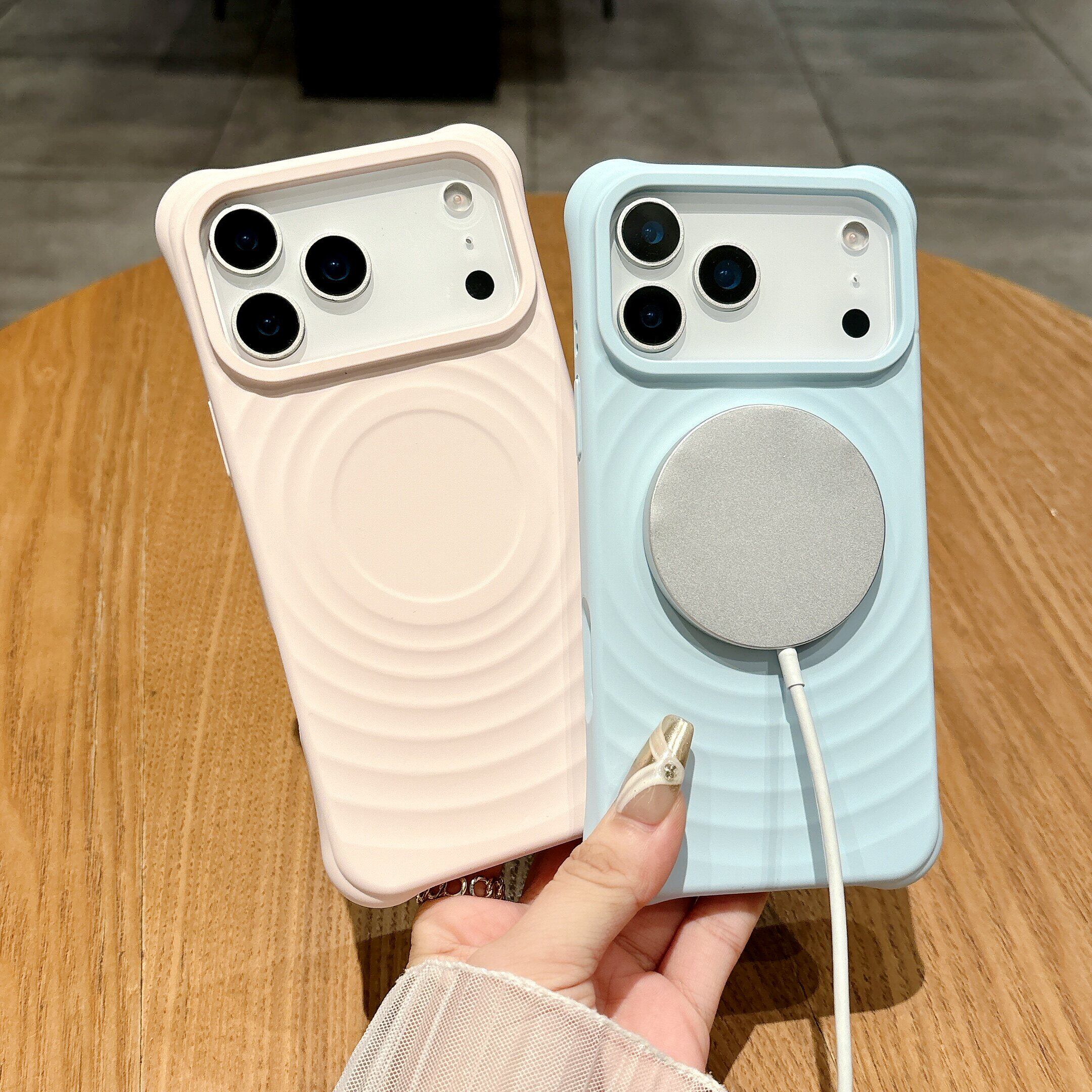 【新品速发】适用于苹果17promax手机壳波漾液态iPhone17pro多巴胺新款17Air硅胶防摔17肤感网红保护套磁吸16