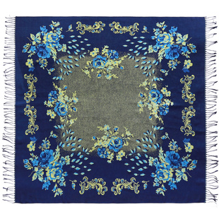 民族风披肩春秋披巾毯旅游w大方巾加厚两用秋冬外搭斗篷围巾女