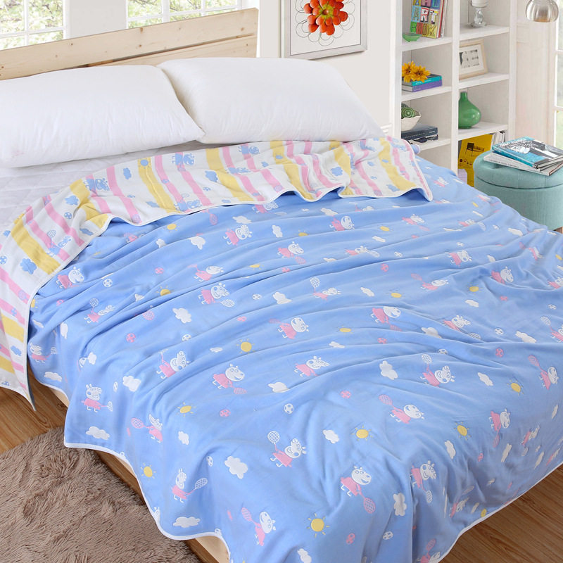 婴儿6六层纱布儿童毛巾被幼儿园空调被宝宝夏U季午睡盖毯盖被,婴童用品,婴童毛毯/盖毯,淘宝优惠券,粉丝福利购,淘宝优惠卷