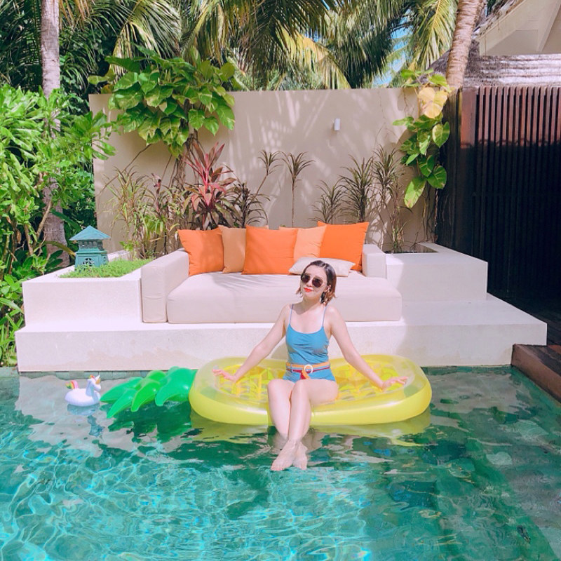 成人菠萝游泳圈女浮排超大鳳梨浮床水上充气玩具T漂浮气垫坐骑网,运动/瑜伽/健身/球迷用品,游泳圈,淘宝优惠券,粉丝福利购,淘宝优惠卷