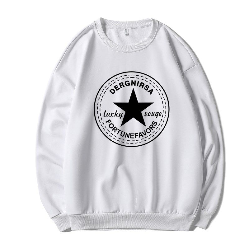 男士t恤圆领长袖春秋季薄款小码S号90斤青少年套头V宽松大学生体