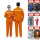 春秋长袖 工厂车间全棉工作服套装 修理厂工服纯棉劳U保服防阻燃工