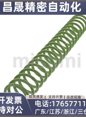 SWY12.5-15 20 25 30 40 45 50 55 60~300淡绿色矩形模具螺旋弹簧