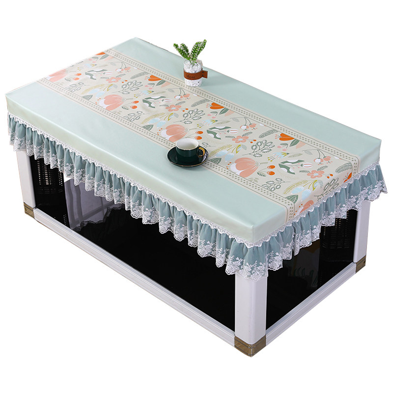 防水防油全包桌布电暖q炉茶几桌罩长方形餐桌台布烤火桌皮罩套免,居家布艺,桌布,淘宝优惠券,粉丝福利购,淘宝优惠卷