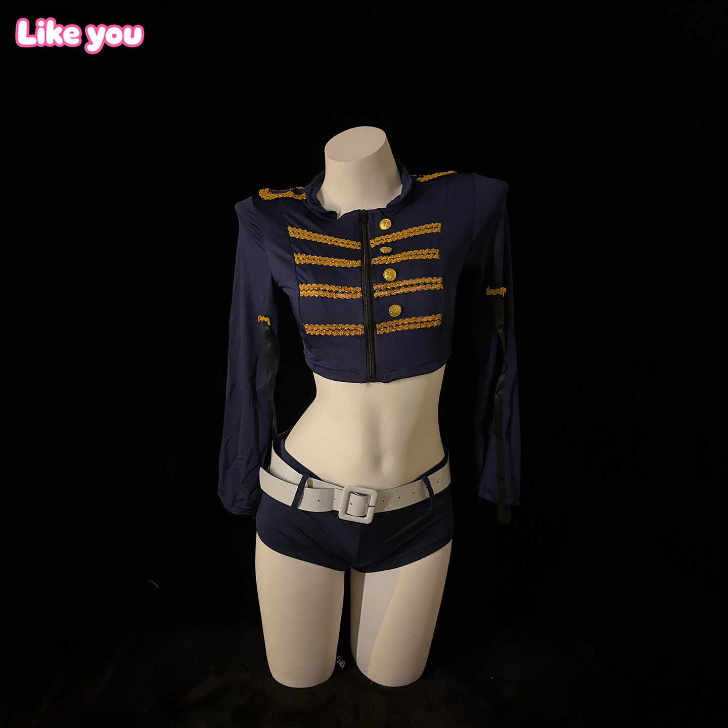 Like You 小胸显大qqny趣情内衣纯欲性感羞耻大尺度cos女警JK免洗