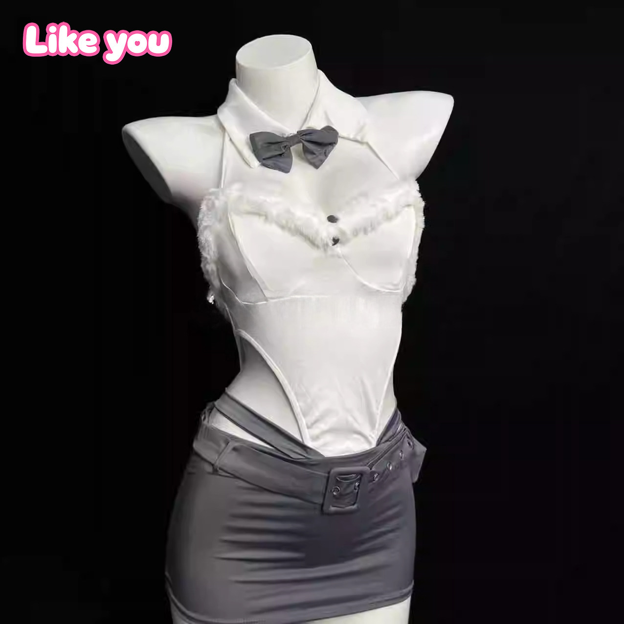 Like You性感纯欲风辣妹连体衣qqny女带钢圈聚拢显瘦内搭上衣内衣,女士内衣/男士内衣/家居服,内衣配件,淘宝优惠券,粉丝福利购,淘宝优惠卷