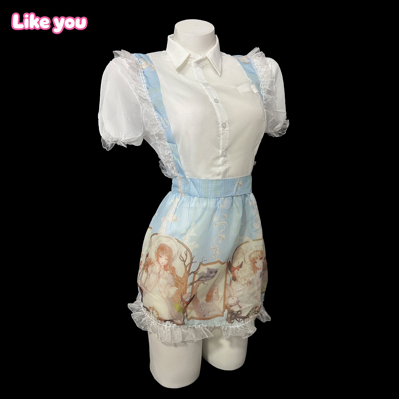 Like You内衣女聚拢显大qqny小胸平胸友好角色扮演约会制服诱惑