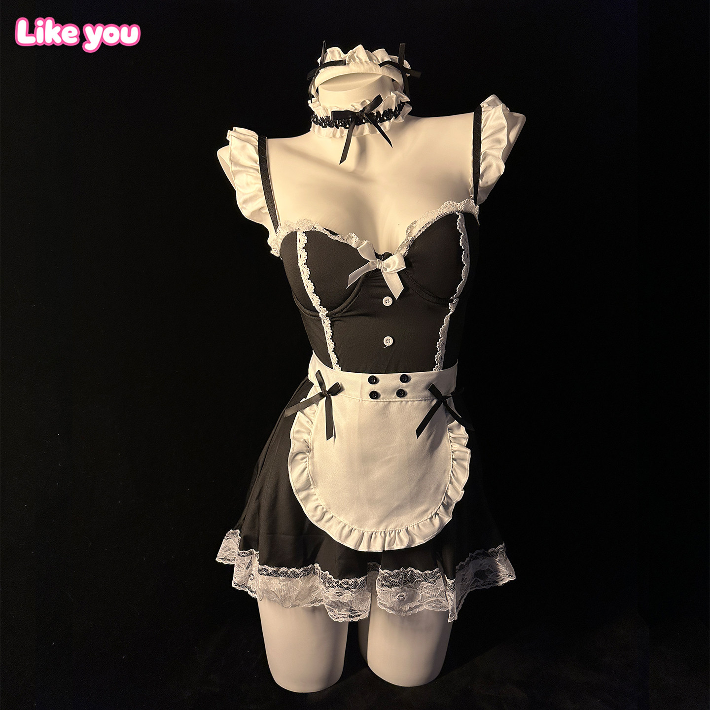Like You纯欲性感qqny内衣2026新款角色扮演趣味禁欲系女仆羞耻风
