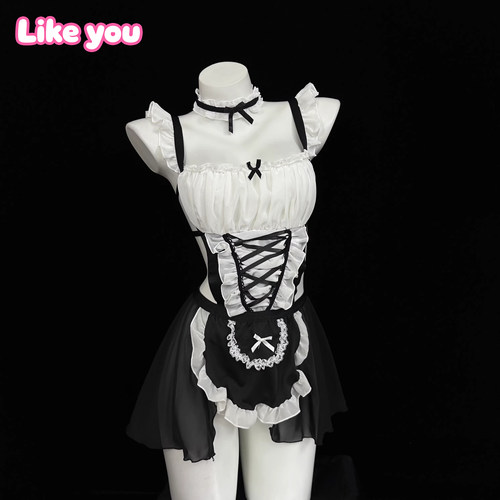Like  You女仆制服cos服性感睡衣女房事高级内衣睡裙qqny女佣纯欲