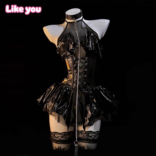 Like You性感内衣趣情制服女装纯欲御姐辣妹黑丝诱惑床上漆皮qqny