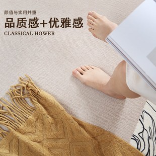 复古客厅地毯家用绿色高端沙发地垫加厚茶几垫子卧室房间垫子 美式