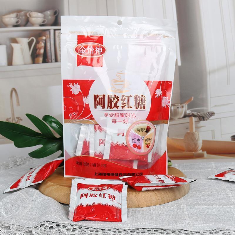 新货金怡神阿胶红糖大枣红枣月经期女生茶枸杞大枣小袋包装