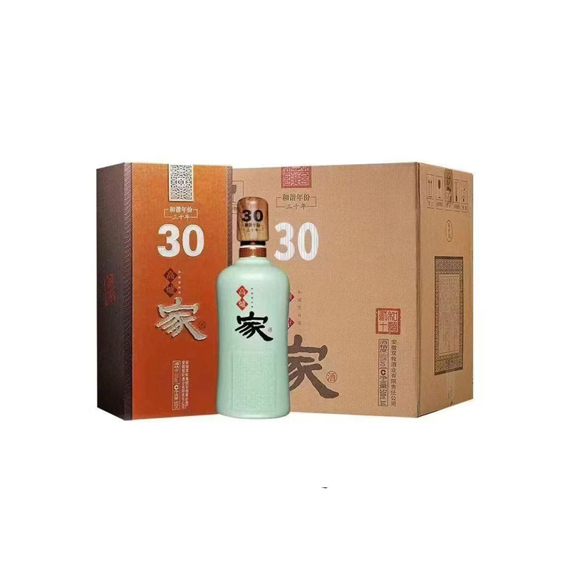 高炉家和谐年份30年52度浓香型高度白酒纯粮固态发酵正品安徽名酒
