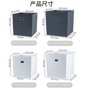简约北欧风加厚方形塑料花盆散尾葵滑轮绿植树盆客厅阳台落地花盆