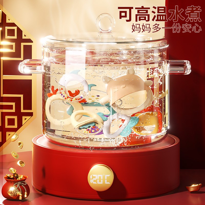 婴儿摇铃玩具0一1岁新生的儿见面礼盒生日礼物满月礼宝宝3到6个月