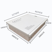 饰布线箱大号 信息箱装 多媒体集线箱500 400弱电箱家用暗装