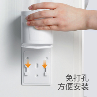 一次性杯子壁挂架家用取纸杯免打孔饮水机防尘水杯置物收纳神器 装
