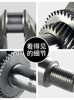 汽油发电机水泵配件168F170/GX160水泵平键曲轴2/3KW锥度电机曲轴