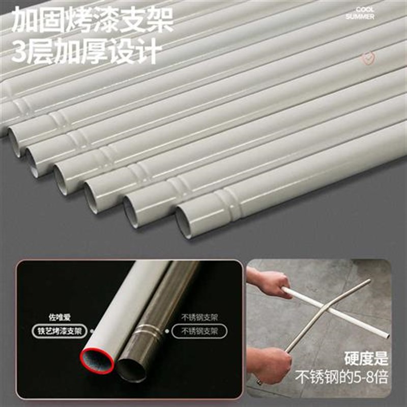 新款蒙古包蚊帐家用夏天宝宝防摔儿童全包底拉链蚊子帐穿杆免安装