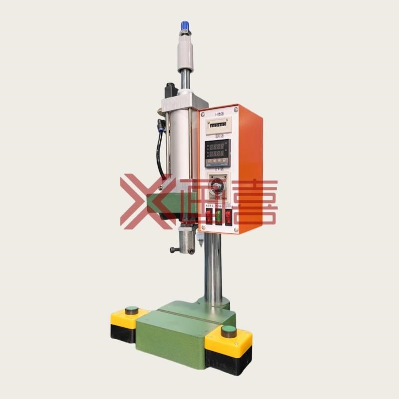 400W小型气动热铆机铜螺母埋植铆钉柱子蘑菇头热熔机压铆机模具