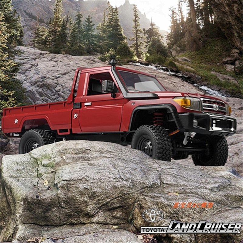 新品莽牛MN82丰田皮卡车模型RC越野遥控车四驱攀爬车玩具汽车