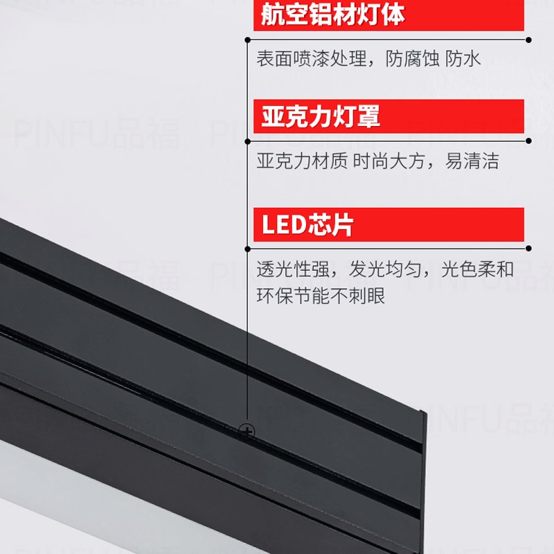 庭院户外门口灯led防水灯v简约围墙壁灯别墅花园主照明大门装饰灯