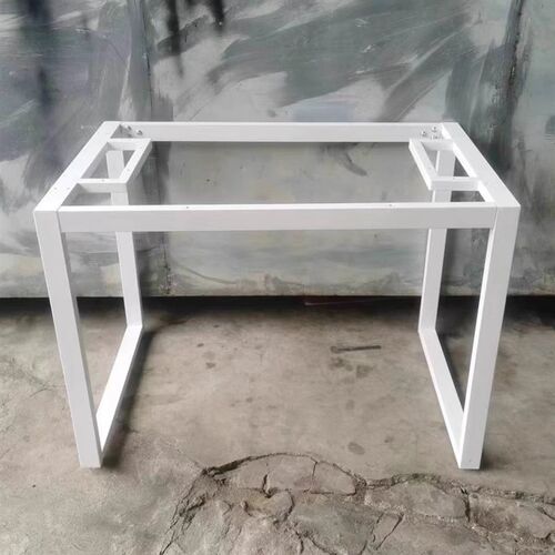 可定制口字型办公桌脚书茶餐桌脚架大板茶几桌架金属铁艺桌腿支架