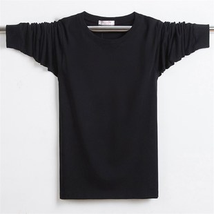 定制长袖T恤班服印字广告文化衫工作服LOGO同学战友聚会纯棉DIY