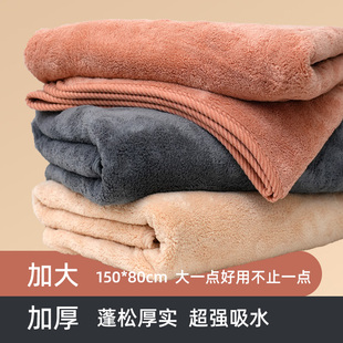 浴巾加大加厚速干不掉毛比纯棉全棉吸水2023新款女士高级家用大人