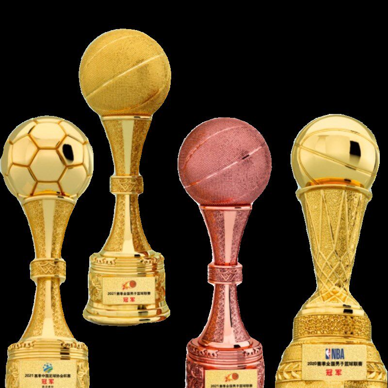 篮球足球奖杯奖牌定制排球台球地球高尔夫球运动会金银铜比赛颁奖