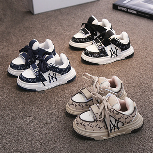 儿童低帮滑板鞋2023春秋新款鞋子男童鞋小男孩学生软底休闲鞋防滑