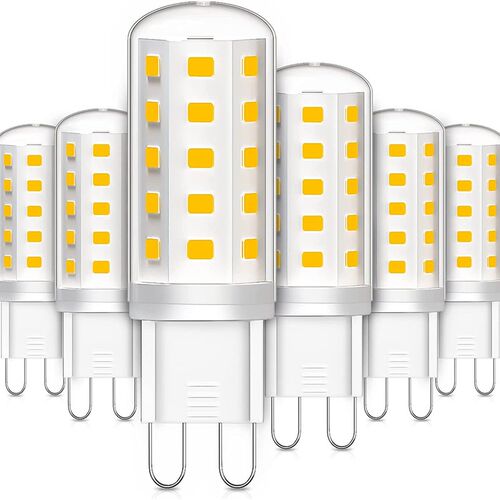 G9灯泡led光源节能玉米灯泡陶瓷家用照明白M暖三色光220V高亮插泡