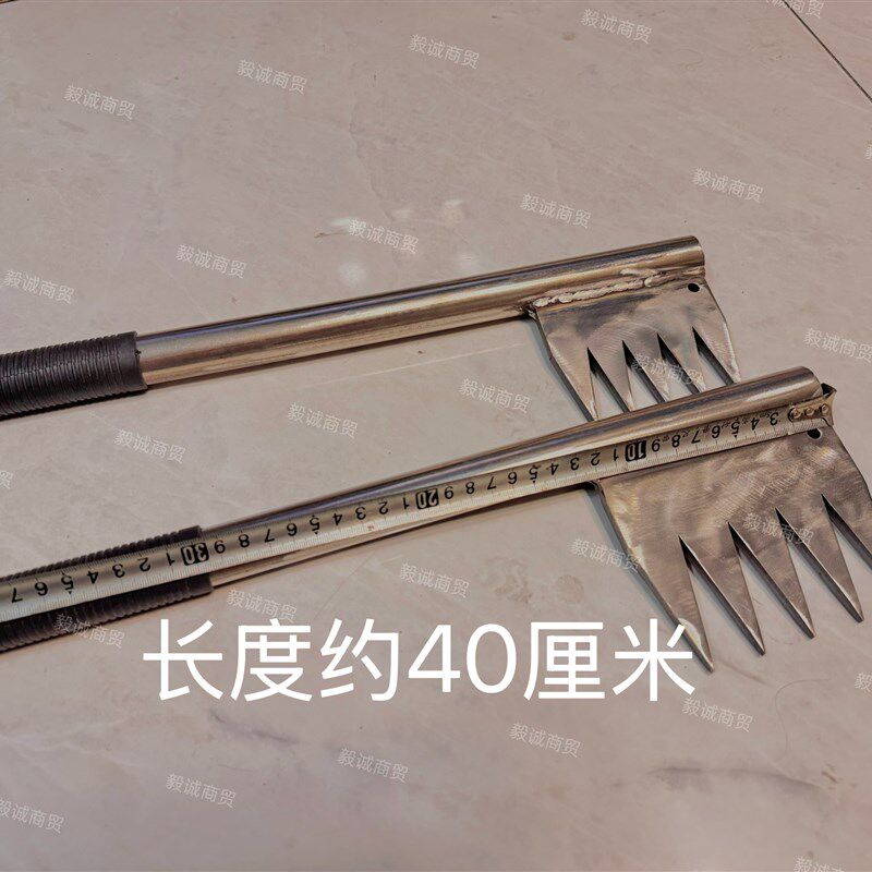 砸冰斧凿冰刀破冰锤子冷库五金工具不锈钢铁制锯齿款