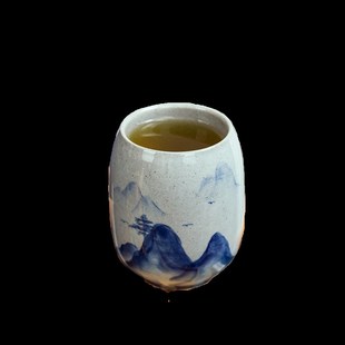 陶瓷茶壶耐高温大容量带过滤网提梁壶泡茶器青花瓷家用茶具单个壶