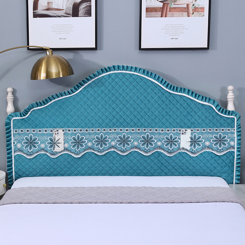 2023新款欧式床头套罩高档软包靠背弧形床头软包靠背 套罩通用,居家布艺,床头罩,淘宝优惠券,粉丝福利购,淘宝优惠卷