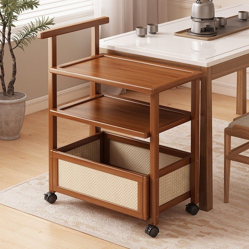 小推车茶几复古小桌子沙发边茶几侧边柜可移动置物架卧室床边角几,住宅家具,移动边几/推车,淘宝优惠券,粉丝福利购,淘宝优惠卷