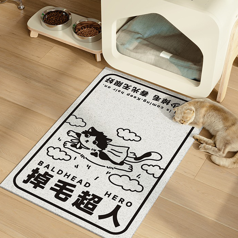 宠物猫砂垫宠物防带出蹭脚垫厕所控砂垫猫砂盆防外溅猫咪用品