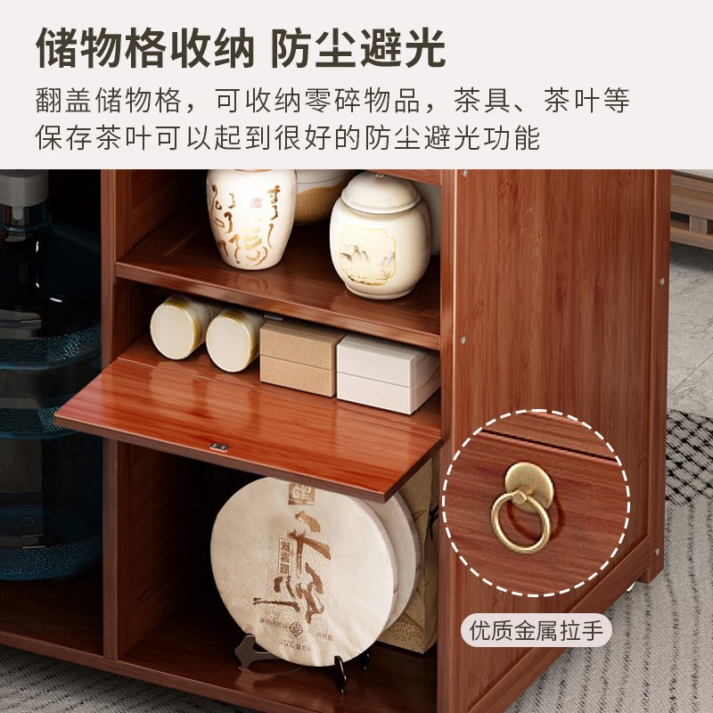 茶几客厅家用茶具茶台一整套非实木泡茶桌多功能边几可移动小推桌