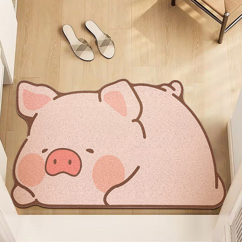 卡通地垫丝圈入户门垫家用防滑耐磨防水防污进门门口脚垫玄关地毯,居家布艺,入户地垫,淘宝优惠券,粉丝福利购,淘宝优惠卷