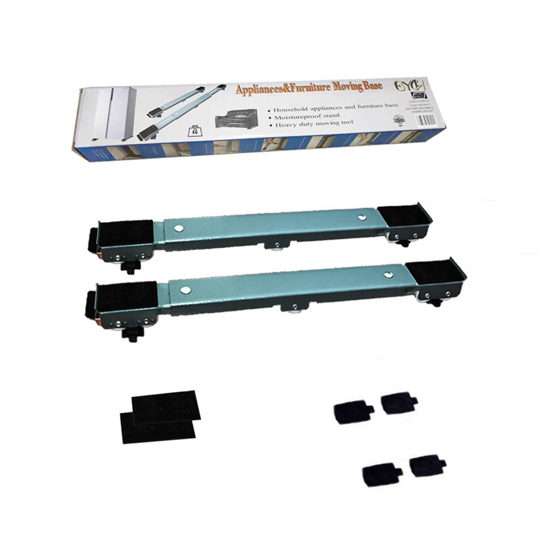 洗衣机底座架子加长款冰箱置物架通用滚筒滑轮可移动防震垫高支架