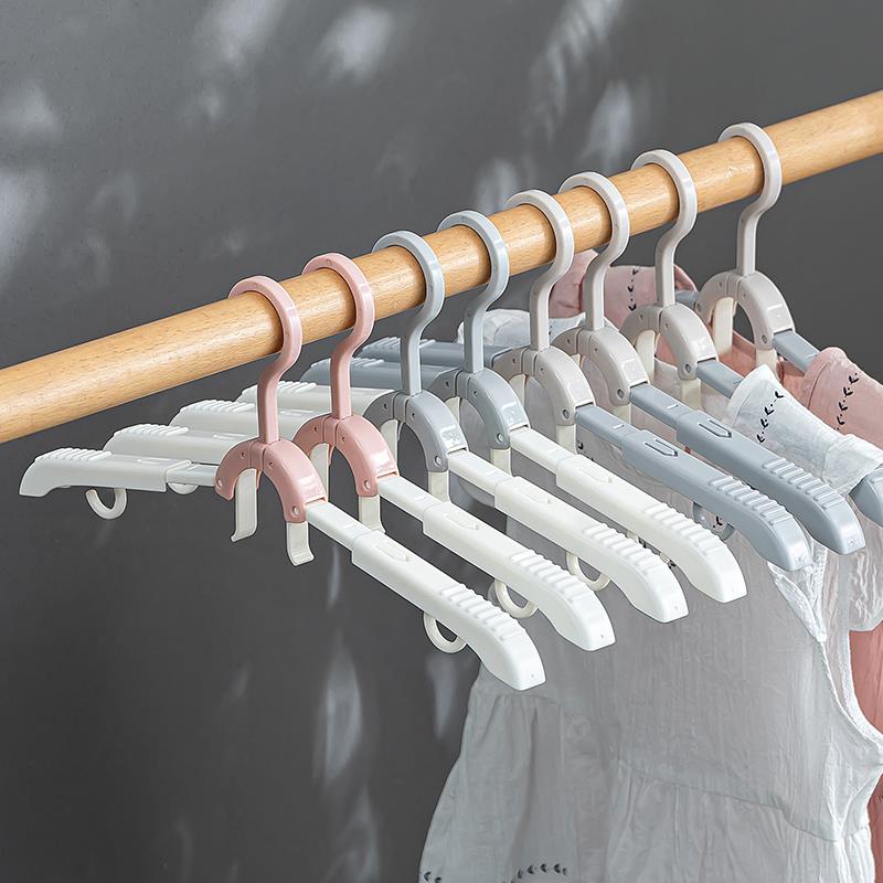 2025新款多功能伸缩折叠旅行晾衣架便携式神器户外出差酒店家用小