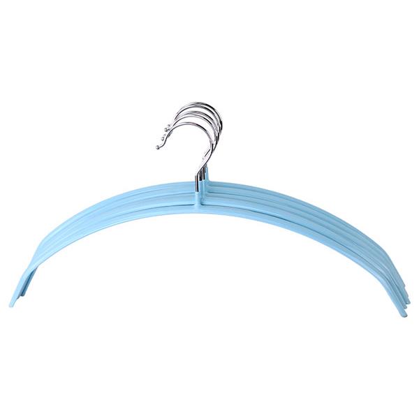 2025新款浸塑半圆衣架防滑无痕衣挂肩部弧形简约衣架户外晾晒干湿