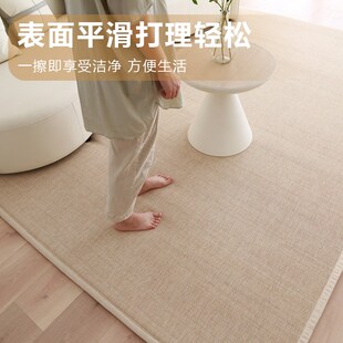 天然竹条地毯客厅竹编地垫卧室榻榻米竹席茶室简约原木民宿凉席垫