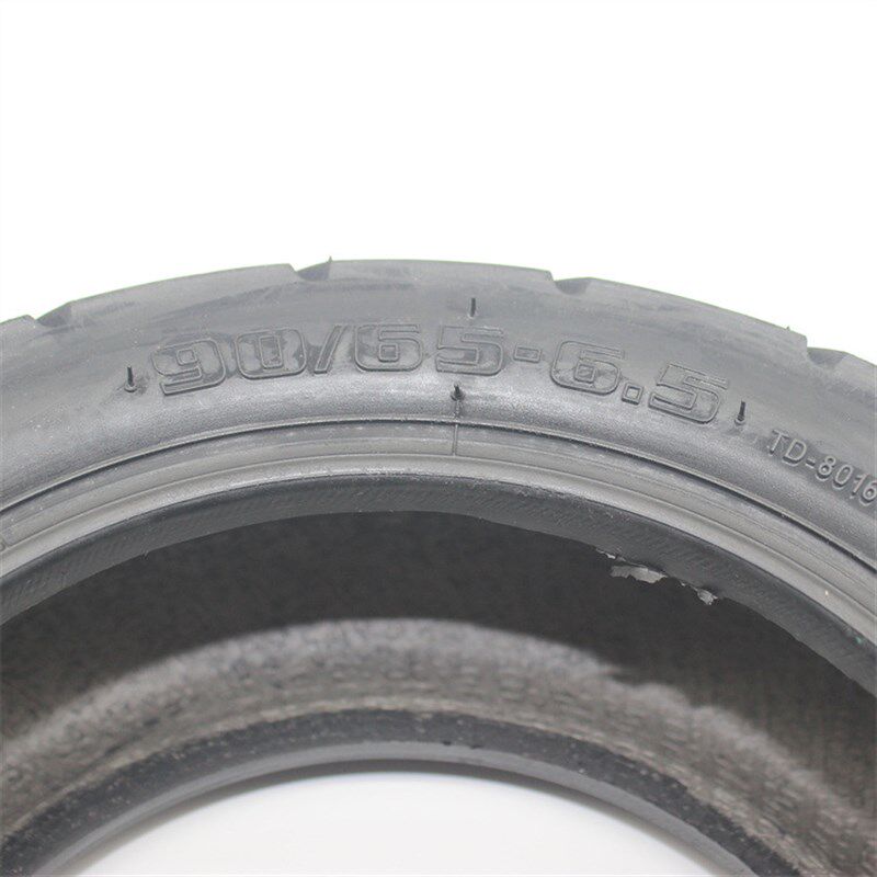 电动滑板车配件公路轮胎90/65/6.5加宽真空公路外胎滑板车配件胎