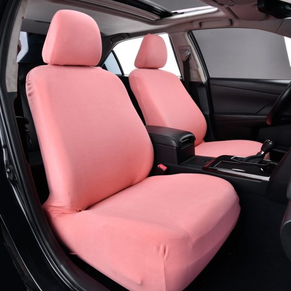 加厚德绒弹力防尘汽车坐垫座椅套全包围通用型特斯拉model3yx大众