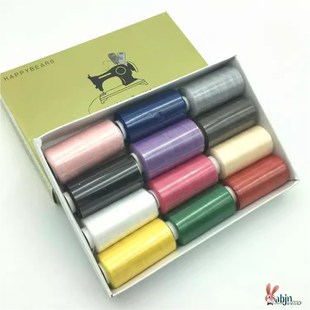 高士针线缝纫机线线大卷线团402手缝线家用缝衣线涤纶线小卷专用