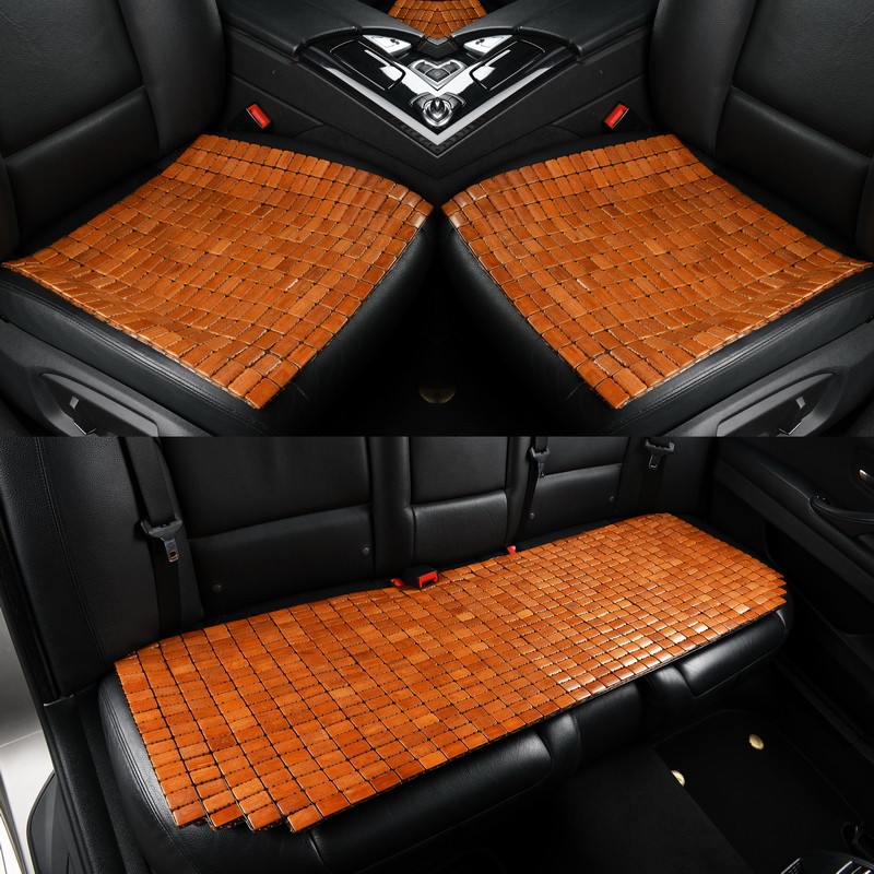 汽车坐垫夏季凉垫竹片凉席夏天单片车上麻将席通风货车主驾驶单个