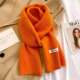 橙橘色南瓜纯糖果色针织粗毛线围巾女孩学生秋冬季 大儿童短多件套